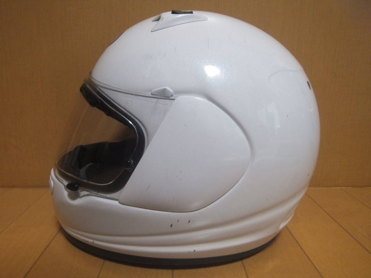 アライ Arai QUANTUM-J ヘルメット クアンタムJ フルフェイスヘルメット 中古品 M [クアンタム-J | Mサイズ Webike 中古美品Arai NAKANO 57・58cm 黒
