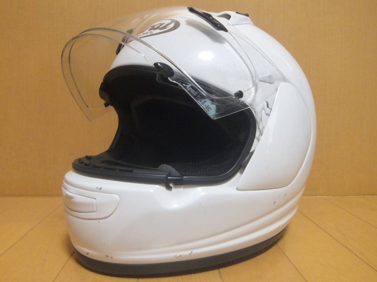 アライ Arai QUANTUM-J ヘルメット クアンタムJ フルフェイスヘルメット 中古品 M [クアンタム-J | Mサイズ Webike 中古美品Arai NAKANO 57・58cm 黒