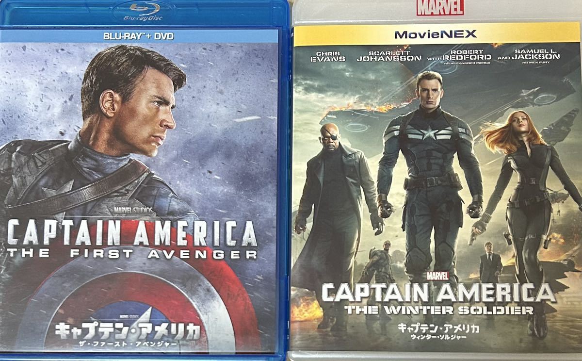 最新作，限定セール キャプテン アメリカ ザ ファースト アベンジャー ＋ キャプテン アメリカ ウィンター ソルジャー blu-ray＋DVD(外国映画)｜売買されたオークション情報、yahooの商品情報をアーカイブ公開 - オ 外国映画