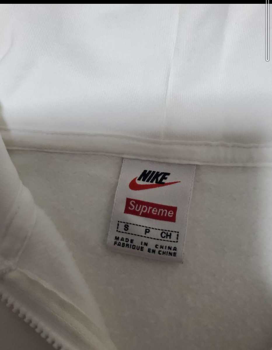 シュプリーム Hooded Sweatshirt ナイキ Supreme Zip NIKE SUPREME Up Nike パーカー ホワイト | Half 21SS パーカー&frasl;L&frasl;ナイロン&frasl;WHT&frasl;無地&frasl;CW9695-487