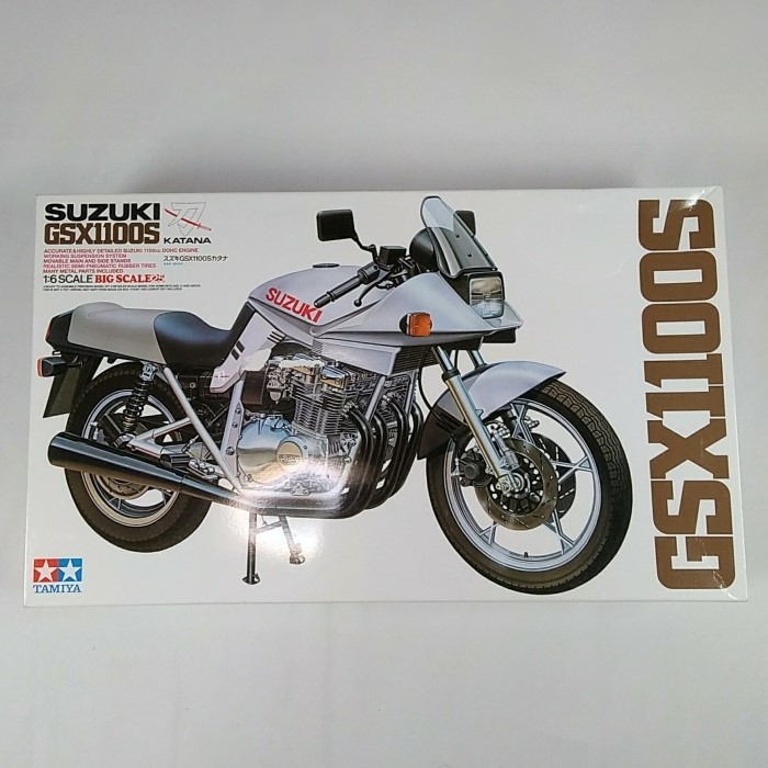  タミヤ 1/6 スズキ GSX 1100S カタナ プラモデル 未組立(スズキ)｜売買されたオークション情報、yahooの商品情報をアーカイブ公開 - オークファン スズキ