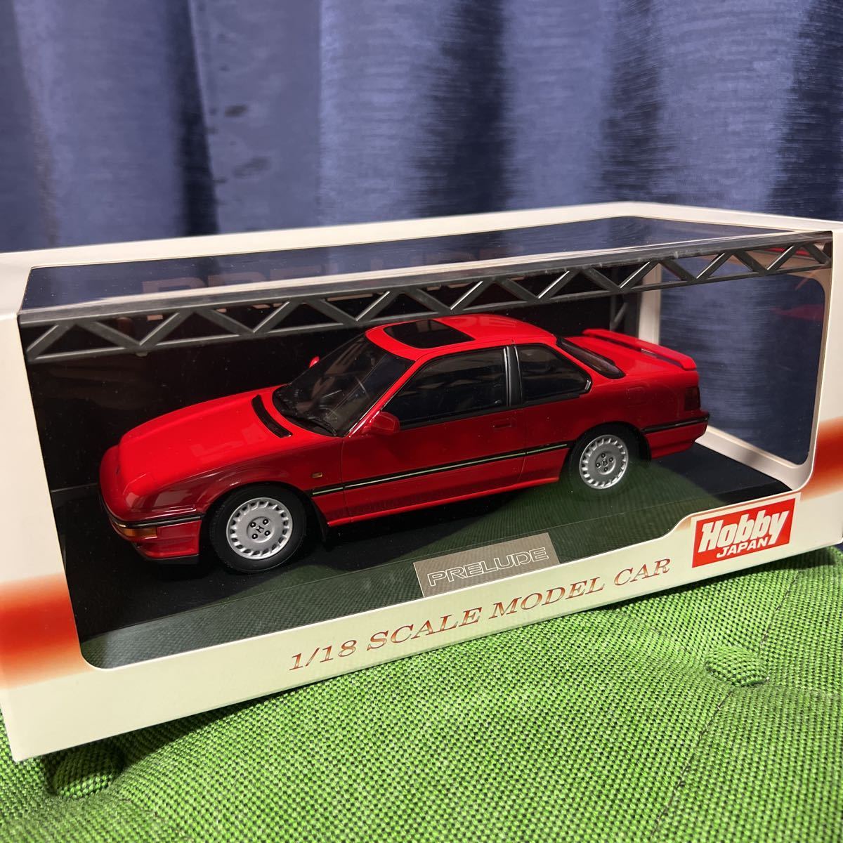 超激得，高品質 1/18 プレリュード 2.0 Si BA5 前期型 1987 ホビージャパン Hobby Japan Prelude 4WS 赤 フェニックスレッド HJ1804BR ホンダ Honda(乗用車)｜売買されたオークション情報、yahooの商品情報をアーカイブ公開 - 乗用車