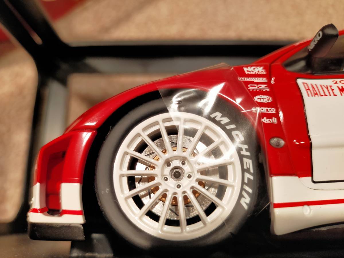 AUTOart PEUGEOT 206 WRC 2003 RALLY MONTE CARLO 1/18 +おまけ付き