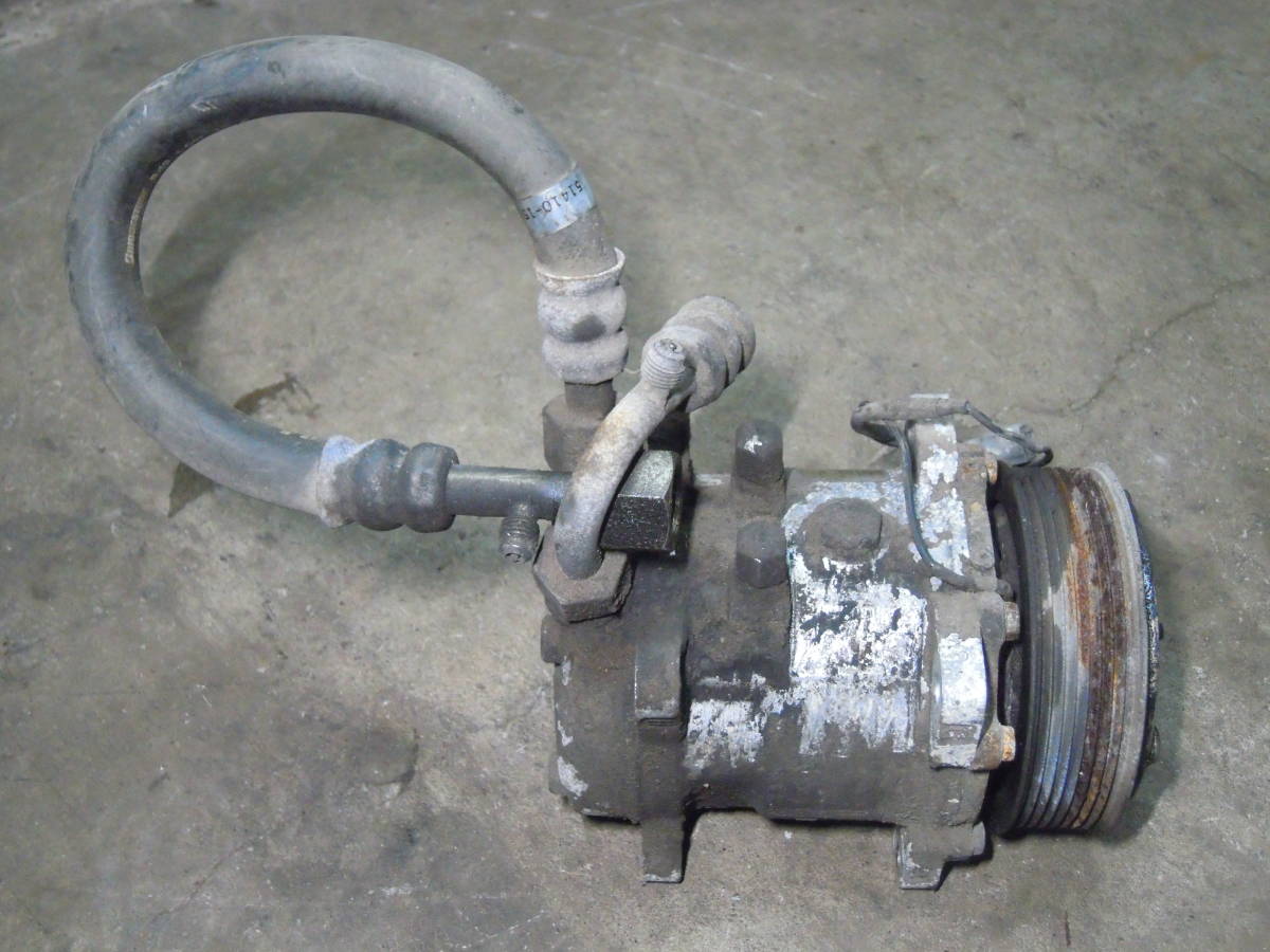 トヨタ スプリンター トレノ 86 AE86 GT 2ドア 4AG 4A-GEU 純正 エアコンコンプレッサー ACコンプレッサー SD-507 検) カローラ レビン 等