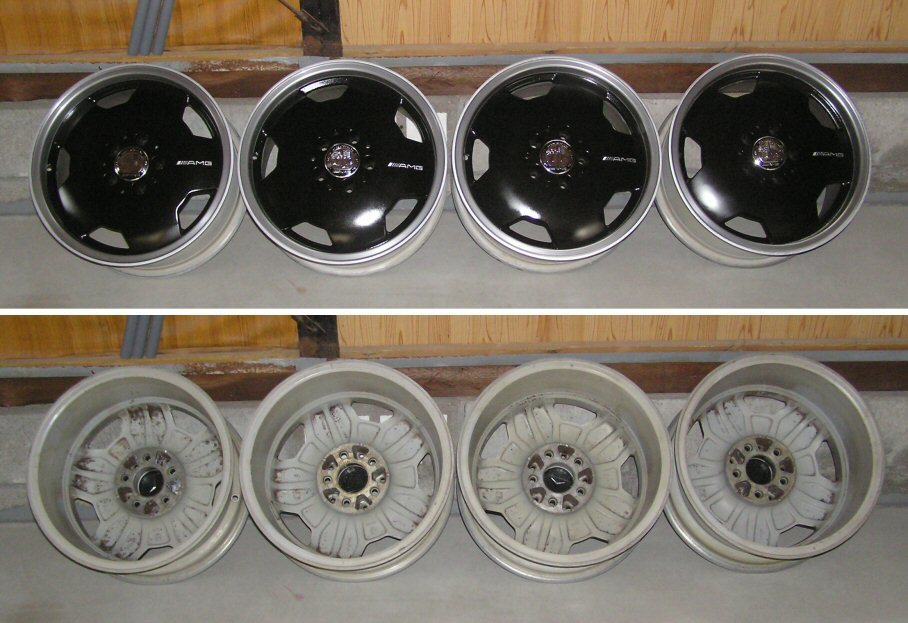 ☆ベンツ AMG OZ 16インチ 7.5J 5穴PCD112 オフセット37 中古アルミ 