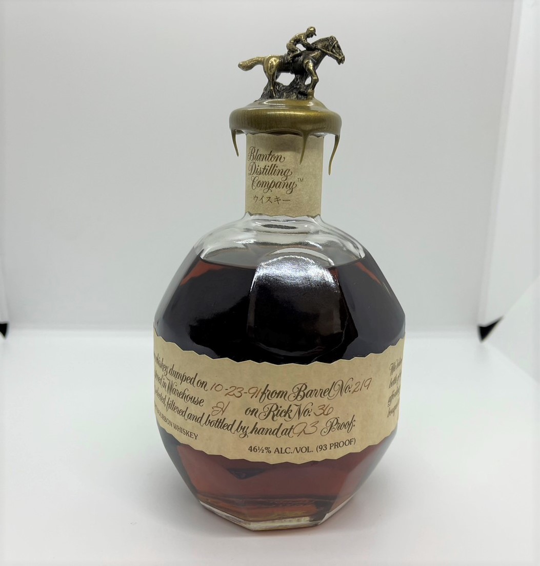 10756】1円スタート ブラントン シングルバレル 1991年 750ml 46.5