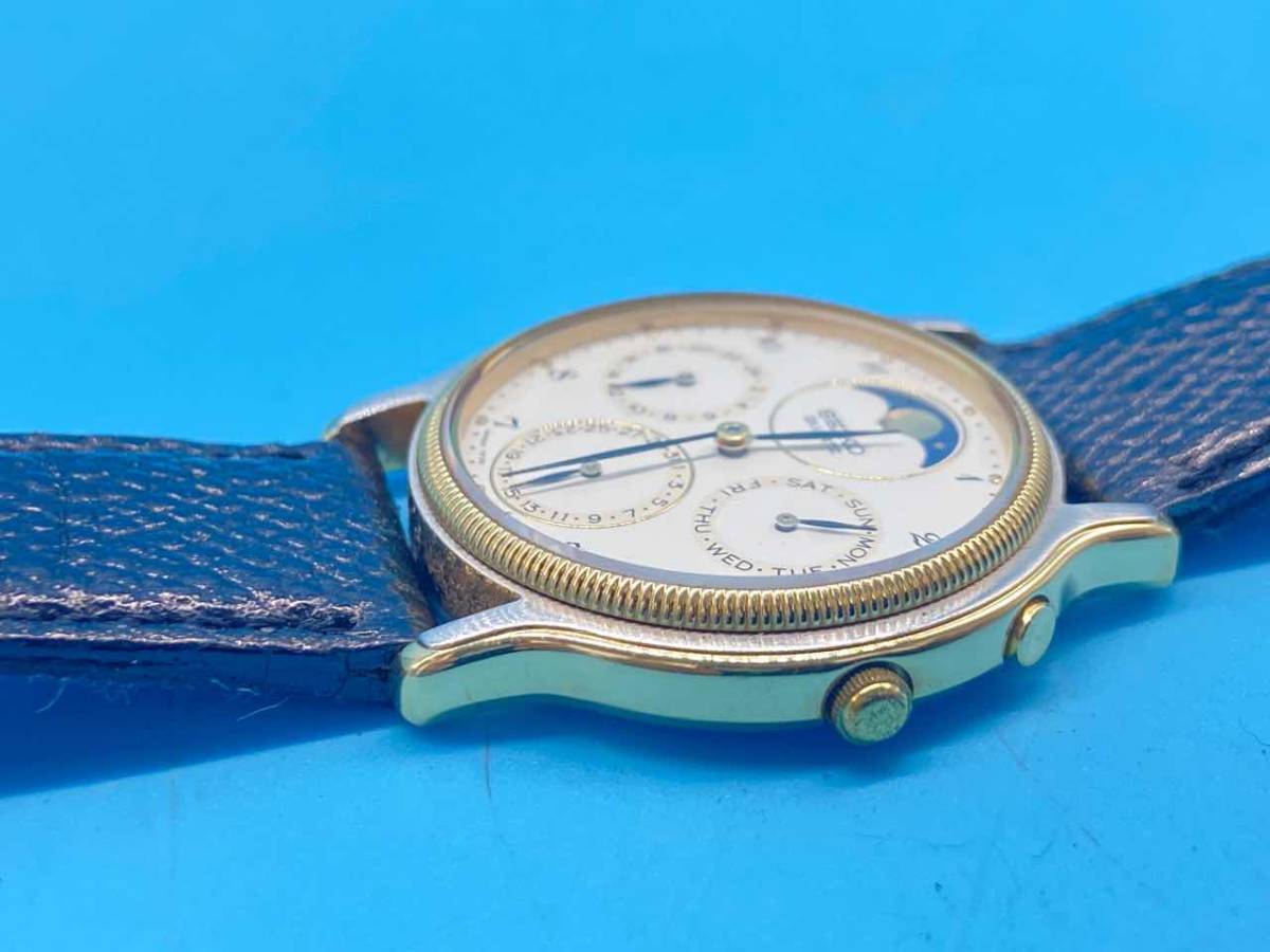 最新作，お得 K118〔ジャンク品〕 SEIKO セイコー 7F38-6190 メンズ