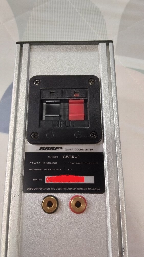 BOSE 33WER スピーカーシステム ペア ボーズ 送料無料 BOSE 2点