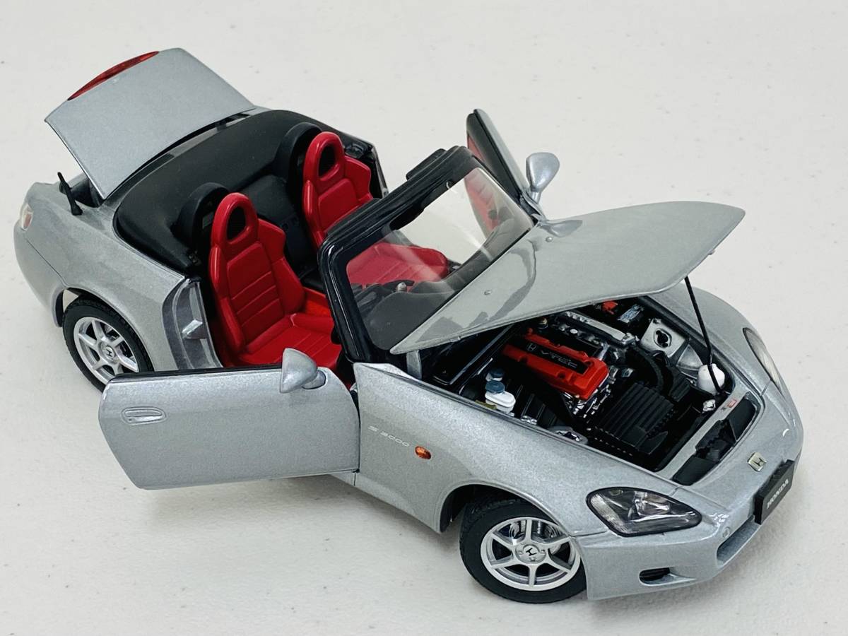 絶版・未使用＞EBBRO エブロ 1/24 HONDA S2000 (SILVER) ホンダ 