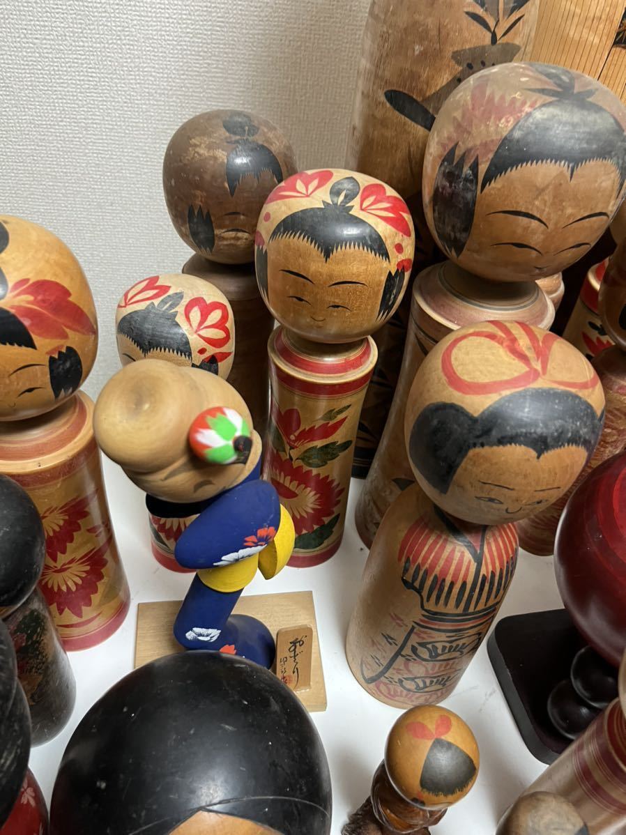 こけし まとめて 10点 卯三郎 佐藤翠崕 関口三作 かずを 晃常 けいじ