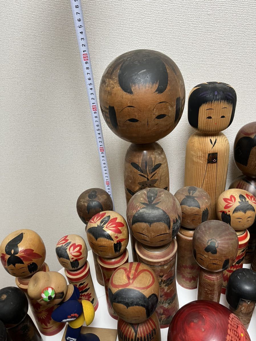 こけし まとめて 10点 卯三郎 佐藤翠崕 関口三作 かずを 晃常 けいじ