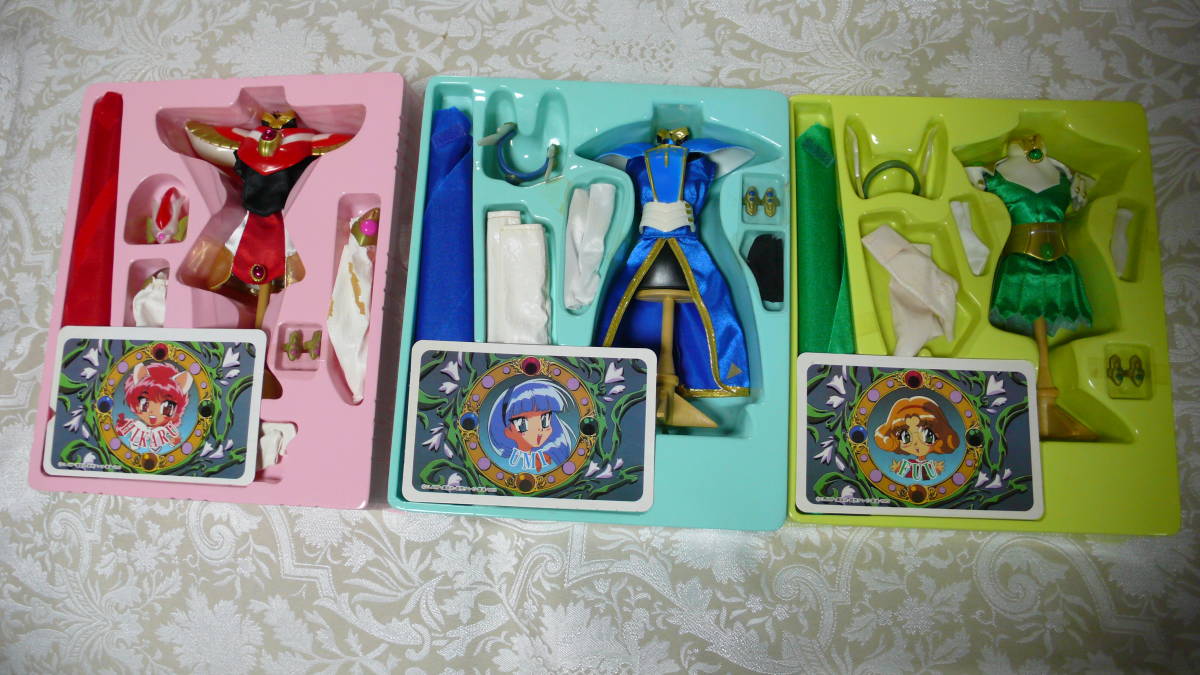 魔法騎士レイアース レベルアップ防具 最終防具 獅童光 龍崎海 鳳凰寺