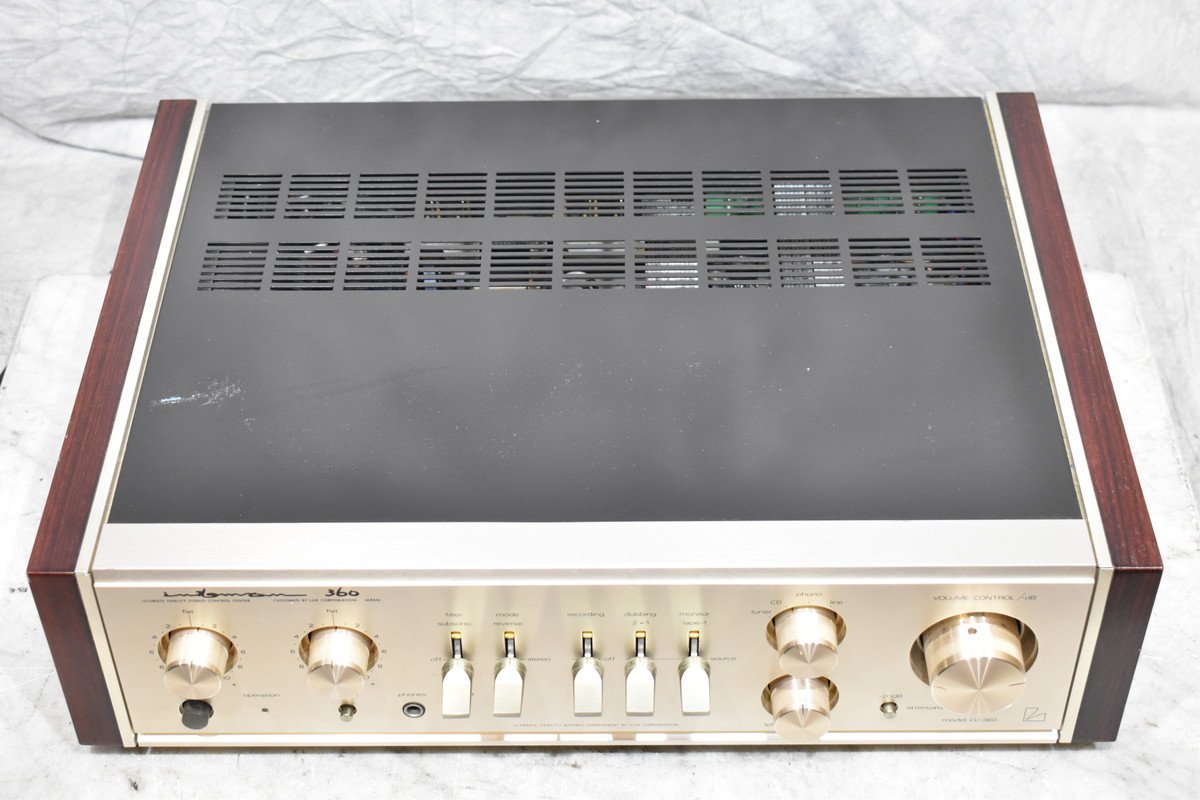 【送料無料!!】LUXMAN ラックスマン CL-360 真空管/管球式コントロールアンプ プリアンプ【難あり品】‰ LUXMAN CL-360 真空管 CL-360真空管コントロールアンプ 美品 CL-360の仕様