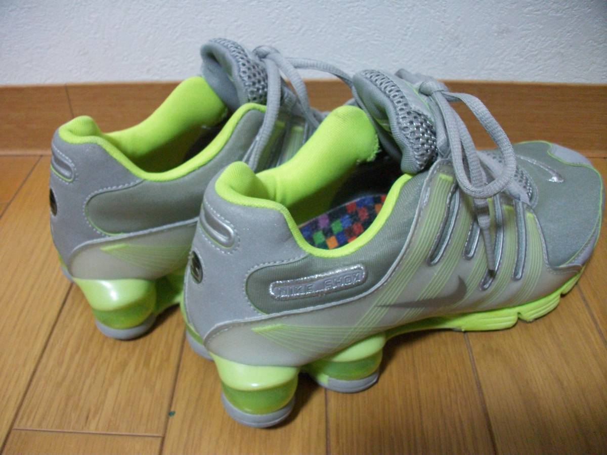 NIKE SHOX AIR ナイキ ショックス スニーカー 25.0cm 407155-005(25.0 