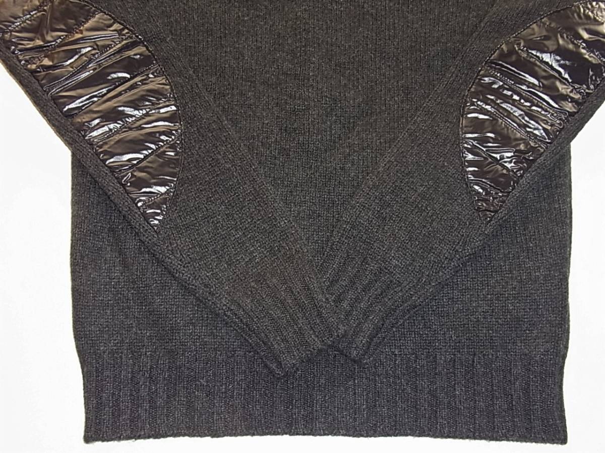 未使用 DUVETICA デュベティカ エルボーパッチ カシミヤ 100％ クルー 