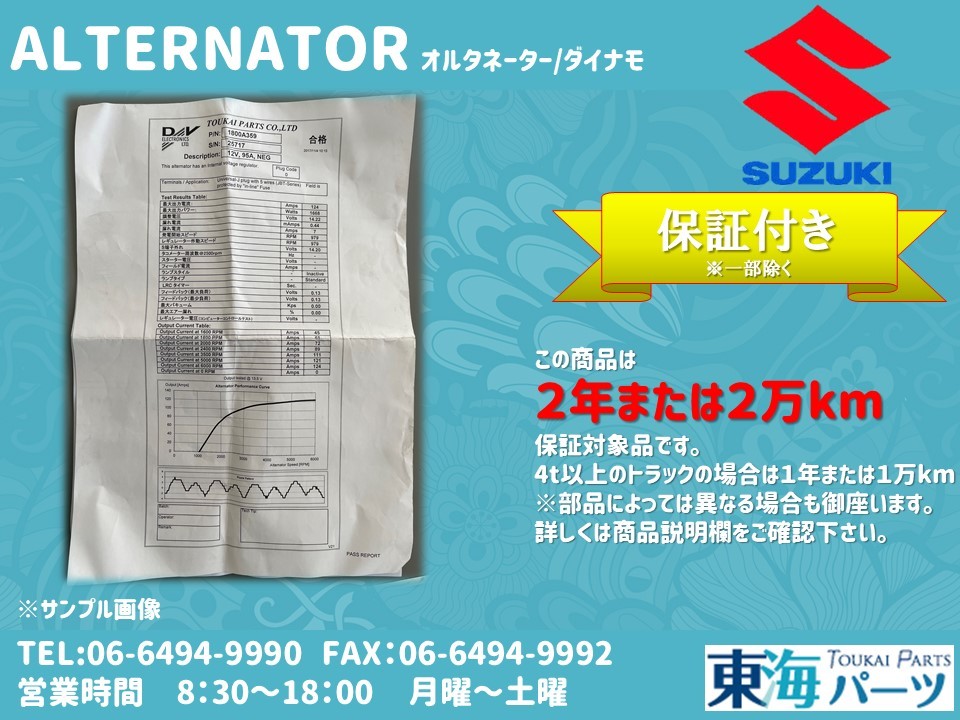 オルタネーター アルト HA12S ダイナモ アルトワークス・HA12S&frasl;HA22S スズキ ha12s HA12V ワゴンR アルトワークス・HA12S&frasl;HA22S）by アルトワークス Kei | HA21S 31400-76G40 モンスターでオルタネーター交換（スズキ