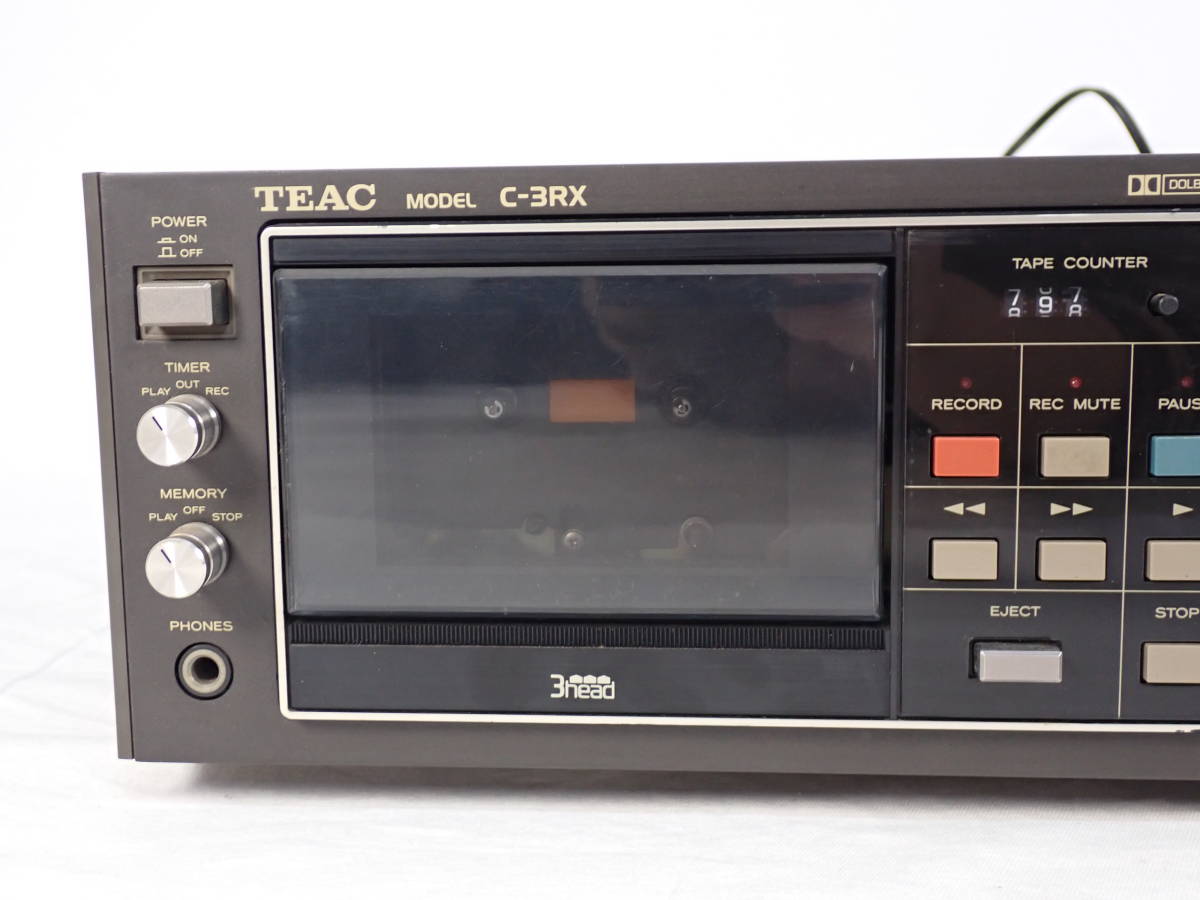 TEAC ティアック カセットデッキ C-3X - C-3RX Yahoo!オークション