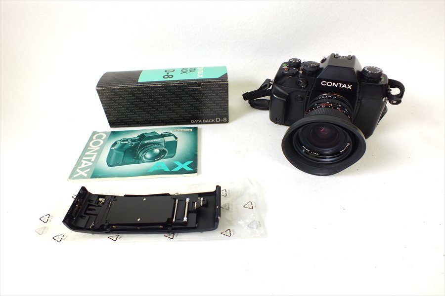 ◇ CONTAX コンタックス AX フィルム一眼レフ 取扱説明書有り 中古