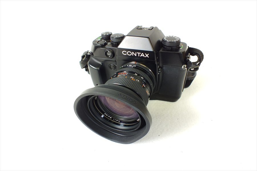 ◇ CONTAX コンタックス AX フィルム一眼レフ 取扱説明書有り 中古
