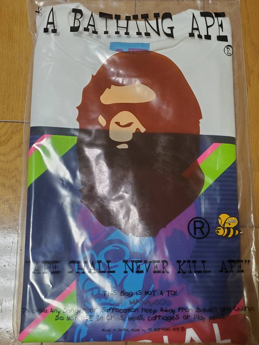 新作登場，定番人気 1013-218 A BATHING APE BAPE URSUS プリントtee スカル エイプ ベイプ アーサスベイプ コレクターズアイテム メンズ Lサイズ(Lサイズ)｜売買されたオークション情報、yahooの商品情報をアーカイブ公開 - 男性用
