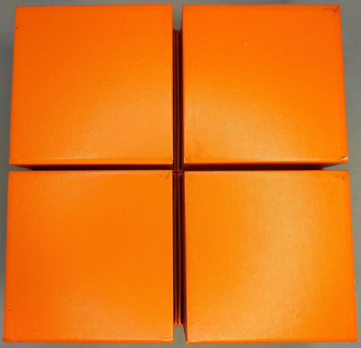 HERMES エルメス 空箱⑩ 純正BOX 時計ケース 4箱セット エルメス 空箱 箱