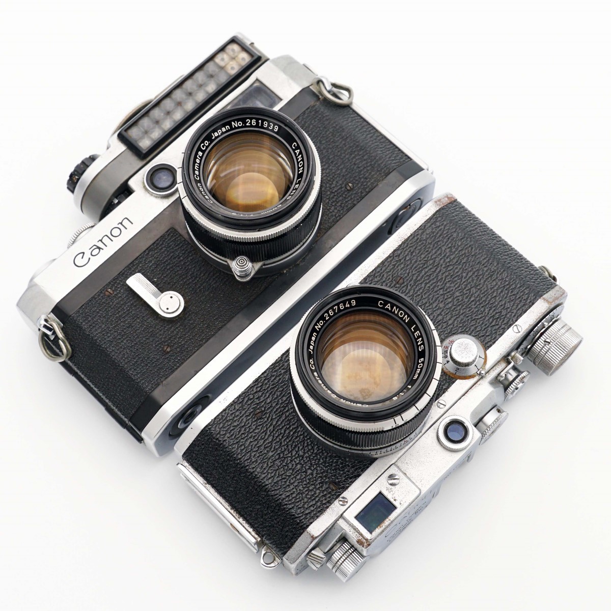 Canon 2台 レンズ4本 ジャンク品 P - クラシック＆中古カメラ掘り出し