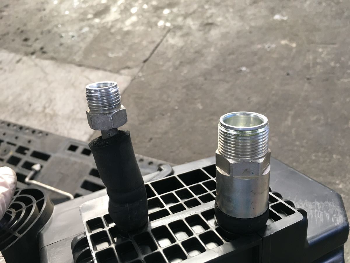 日産 S15 シルビア spec S 純正 A/C エアコン コンデンサー 配管 