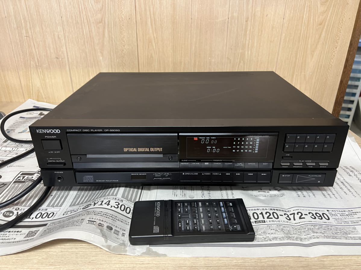 ●KENWOOD ケンウッド CDデッキ DP-990SG CDプレーヤー 動作未確認 ケンウッド DP-990SG KENWOOD Audio CD dp-990sg(CDデッキ)の