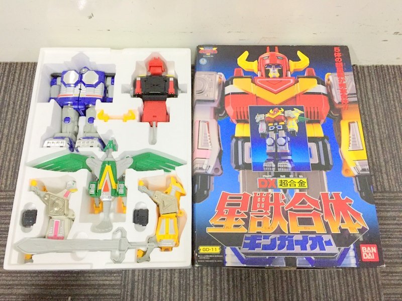 【当時物】BANDAI 星獣戦隊ギンガマン DX超合金 星獣合体 ギンガイオー バンダイ　Y4635