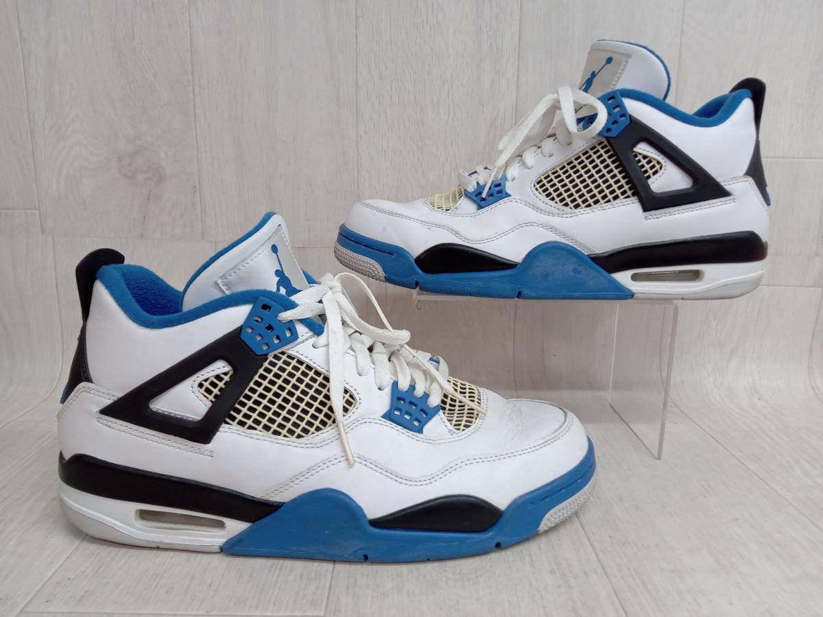NIKE ナイキ AIR JORDAN 4 RETRO 308497-117 MOTOR SPORT ハイカット 