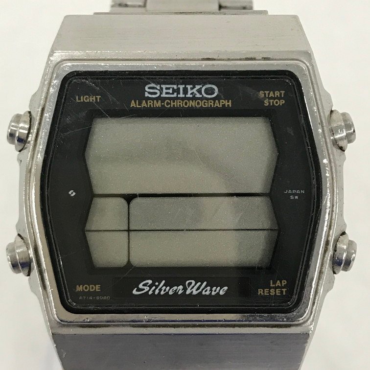 セイコー シルバーウェーブ SEIKO デジタル - 腕時計 SILVER A259-5090