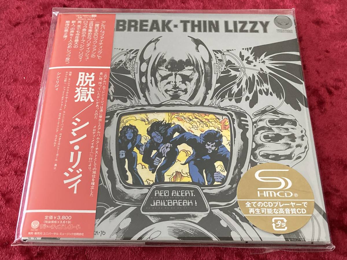 限定SALE，豊富な シン リジィ 紙ジャケット 2SHM-CD 初回生産限定 脱獄 デラックス エディション 日本盤/帯付/リマスター THIN LIZZY JAILBREAK(Thin Lizzy)｜売買されたオークション情報、yahooの商品情報をアーカイブ公 Thin Lizzy