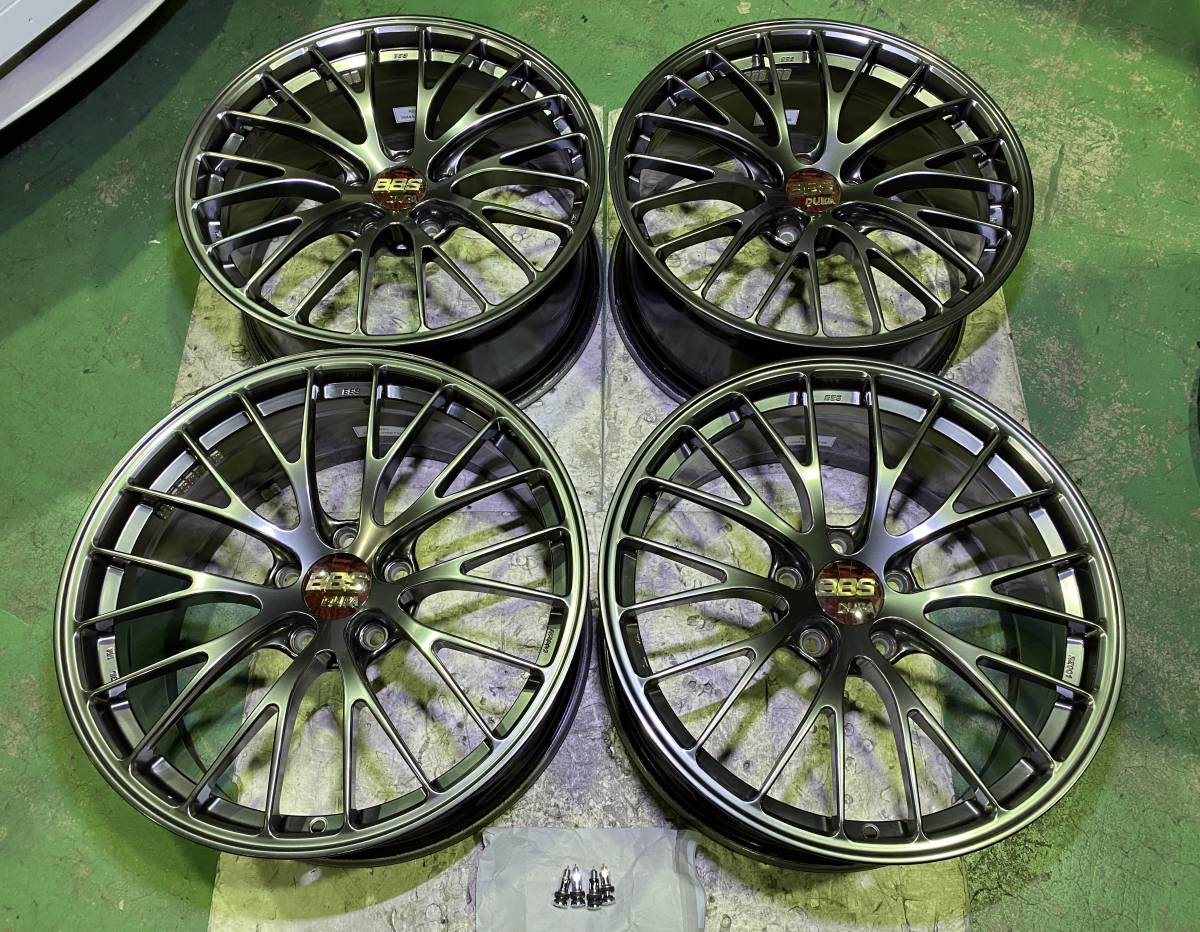 超軽量 高剛性 超超ジュラルミン鍛造 BBS RZ-D ダイヤモンドブラック 19インチ RZ001 8.5J +35 PCD120 5H 4 ...