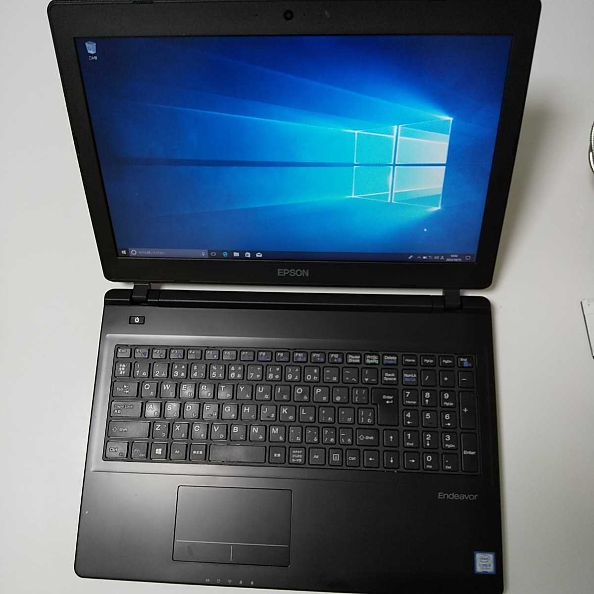 ノートPC EPSON Endeavor NJ4100E Windowsノート本体