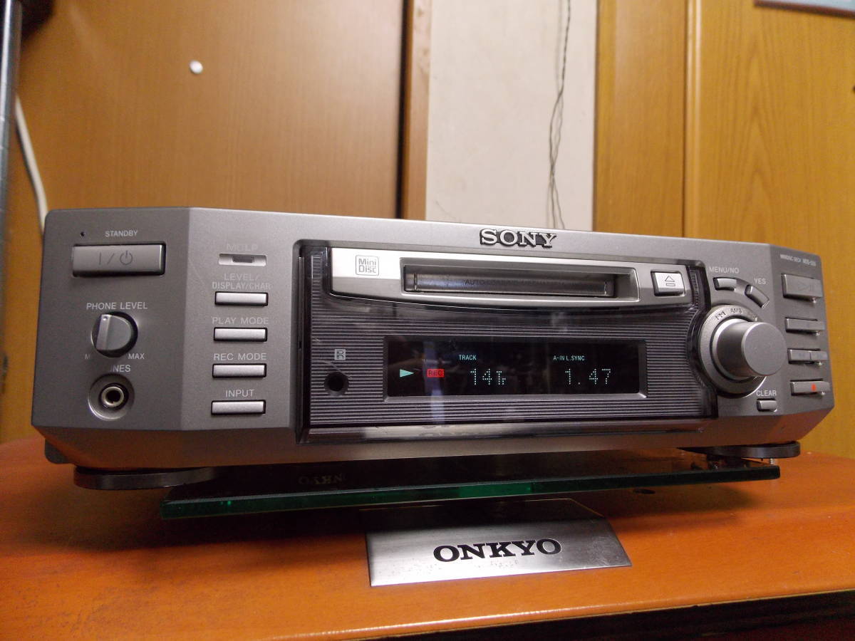 SONY MDプレイヤー MDS－S50 ソニー MDS-S50 SONY ソニー リモコン付