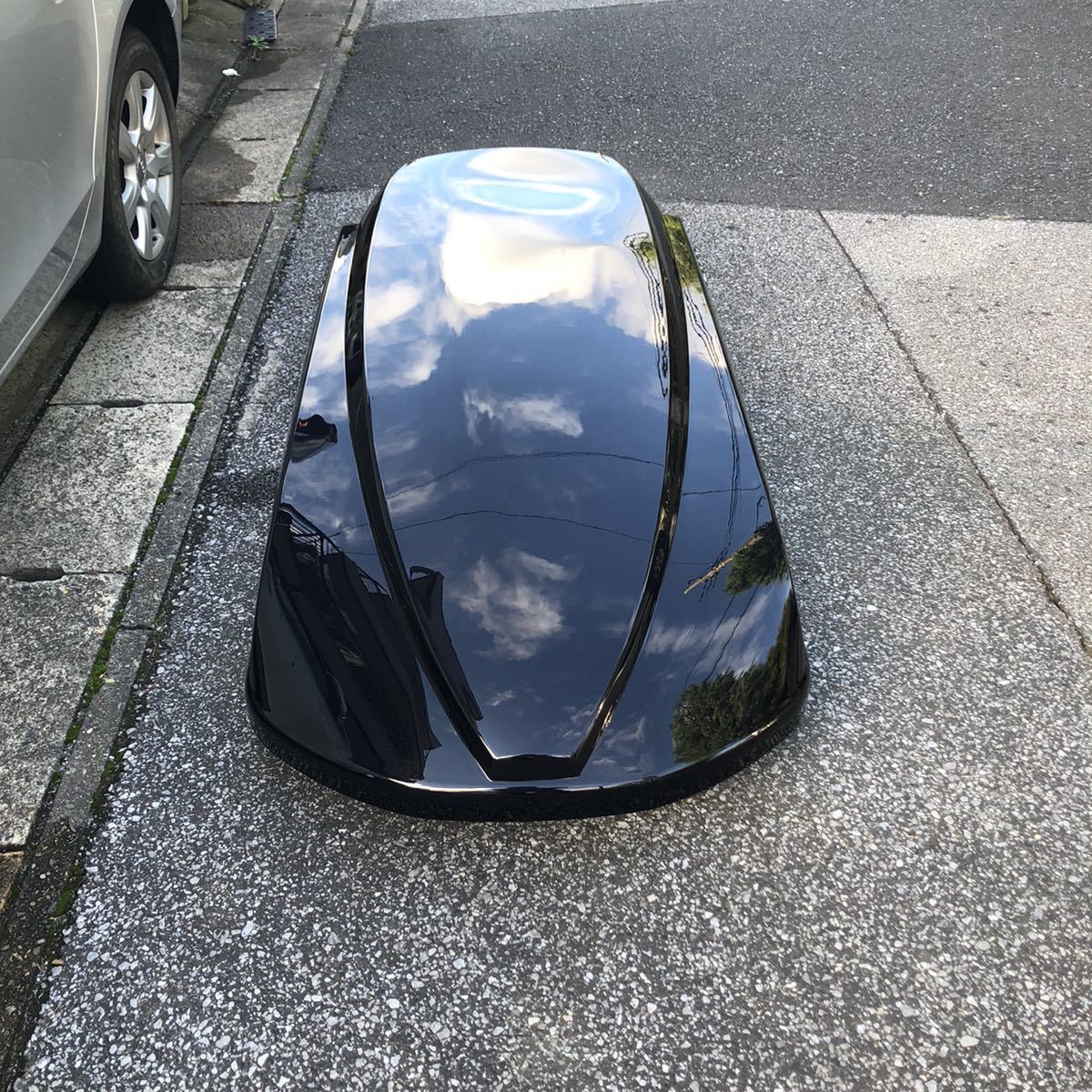 ルーフボックス アウディ 純正 THULE スキー&ラゲッジボック 