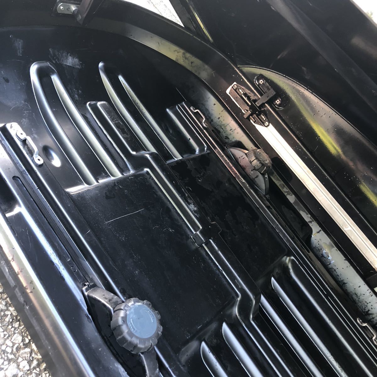 ルーフボックス アウディ 純正 THULE スキー&ラゲッジボック 