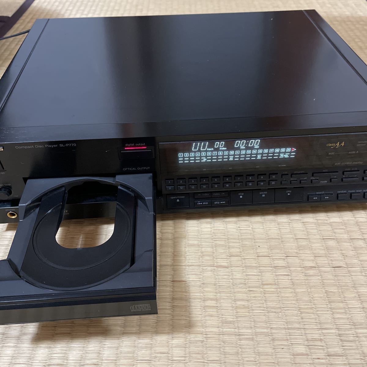 Technics SL-P770 CDデッキ CDプレーヤー 動作品 動作確認済み 【公式