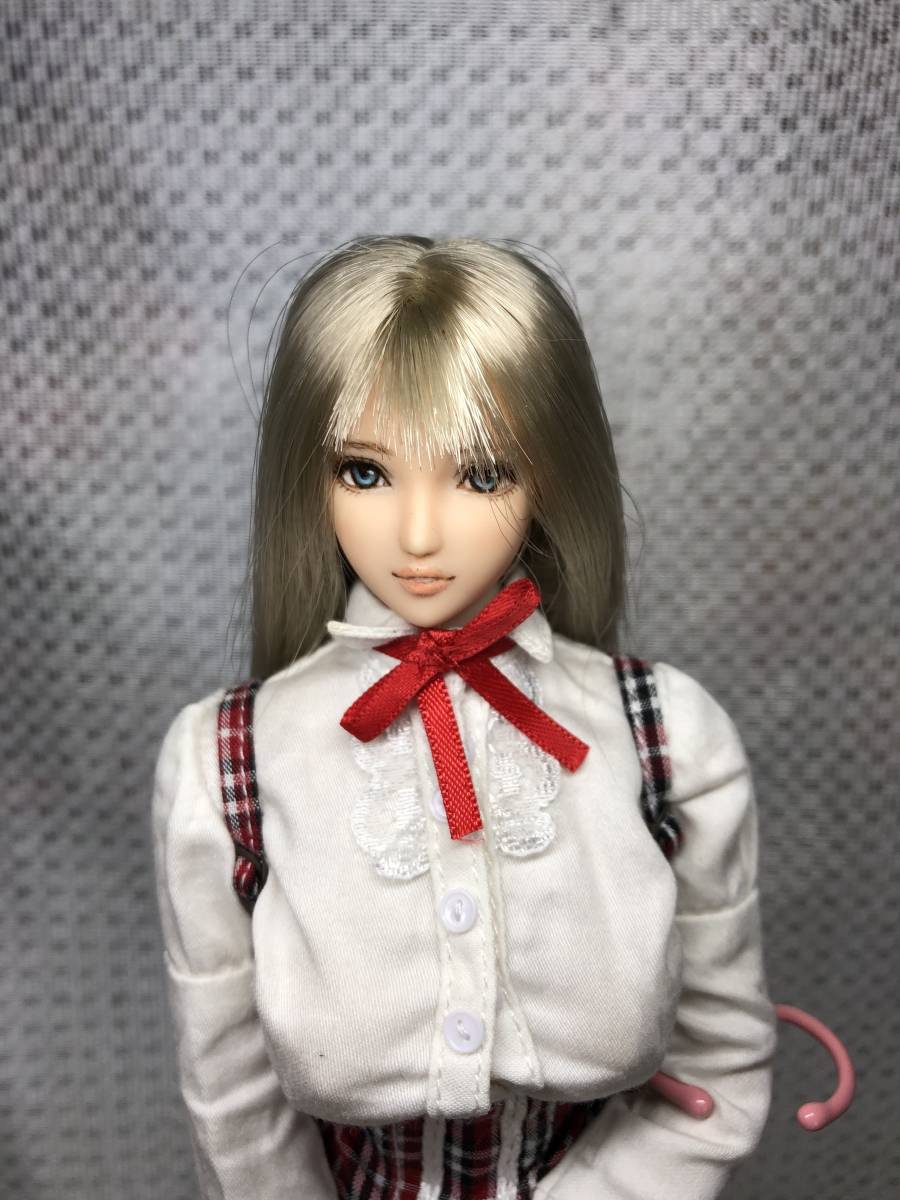 カスタム品 1/6 サイズ フィギュア メイド 風 女性 tbleague phicen