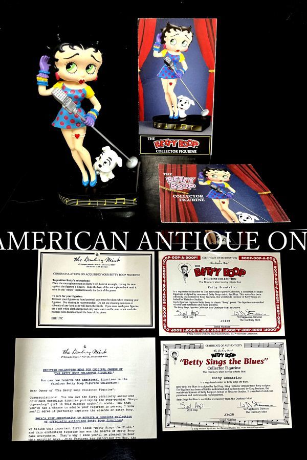 新春３連休限定プライス!!　ベティ・ブープ　ベティ・シングス・ザ・ブルース / ダンバリーミント　シド・ハップ・コレクターズ・ドール