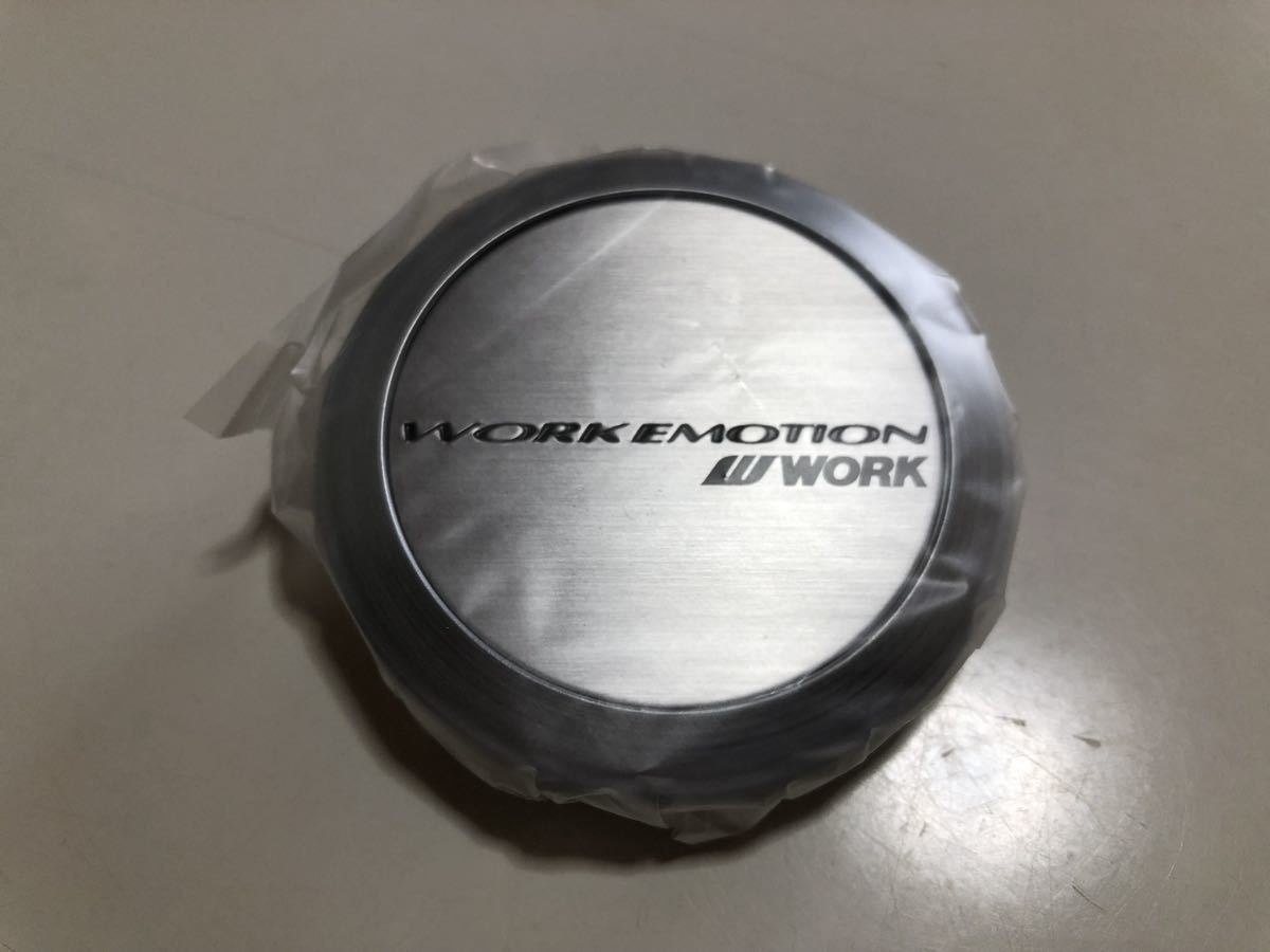 新品未使用 ワーク エモーション センターキャップ FLAT TYPE シルバー 