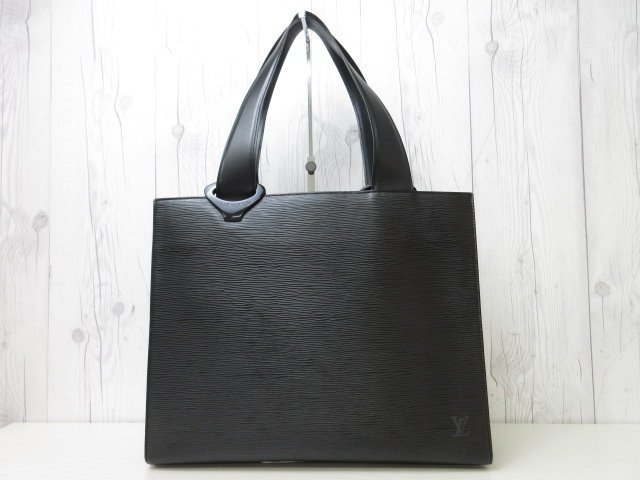 極美品 LOUIS VUITTON ルイヴィトン エピ ジェモ ノワール トート