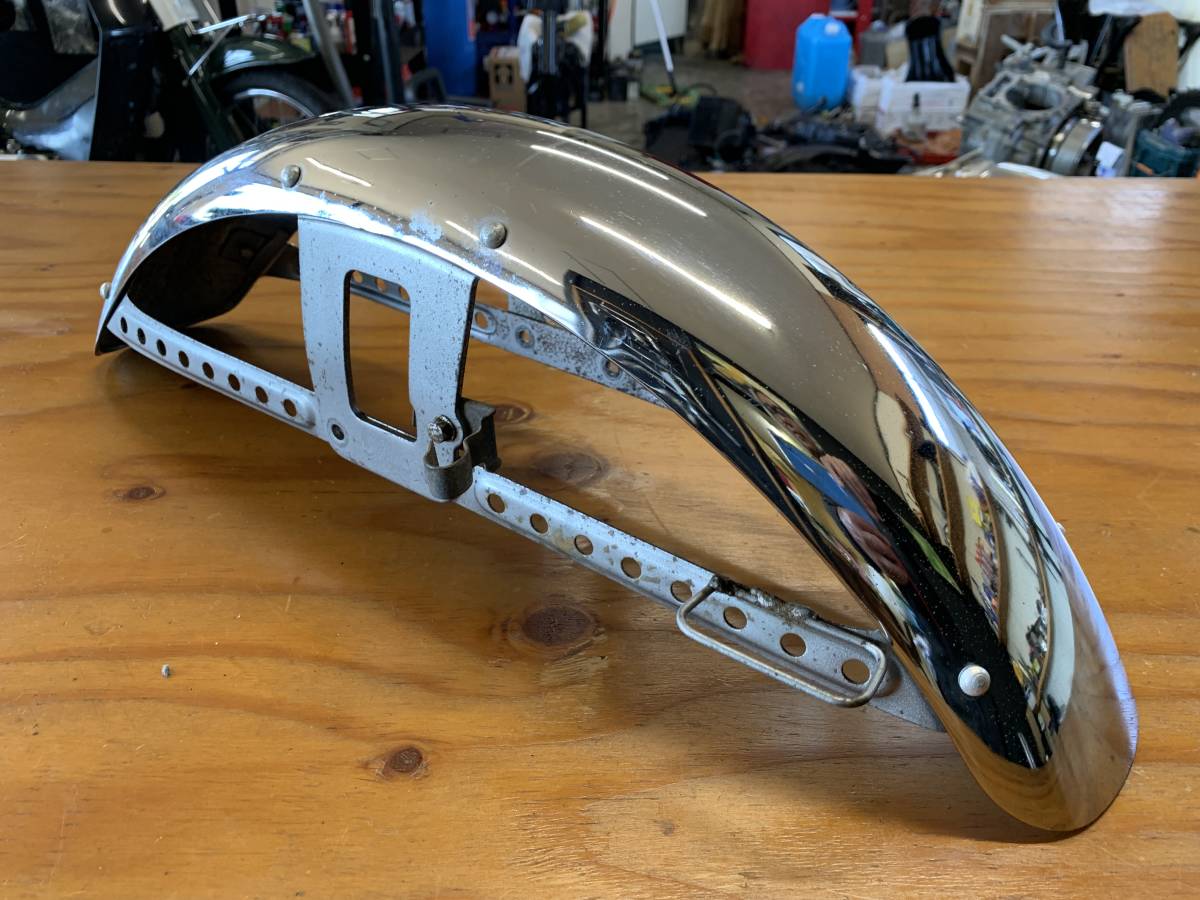 GB400TTフロントフェンダー未使用品 HONDA GB400tt 純正 フロント