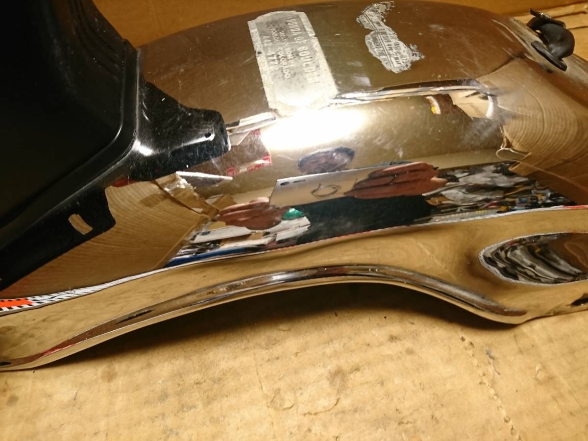当時物 ホンダ ホーク Ⅱ バブ 純正 ショート リア フェンダー （ BEET 