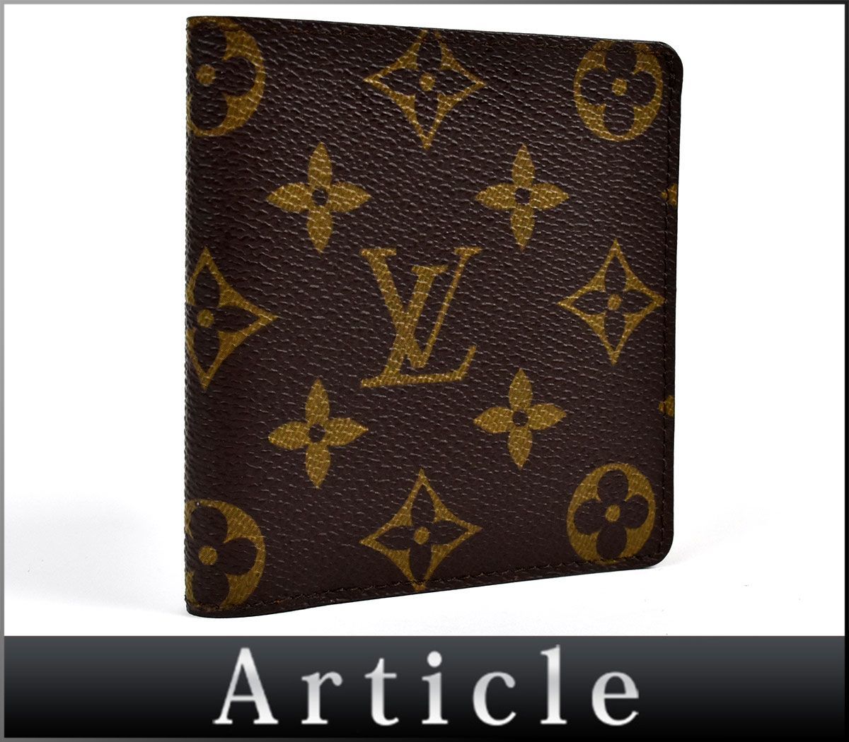 133820□美品 LOUIS VUITTON ヴィトン モノグラム ポルトビエカルト