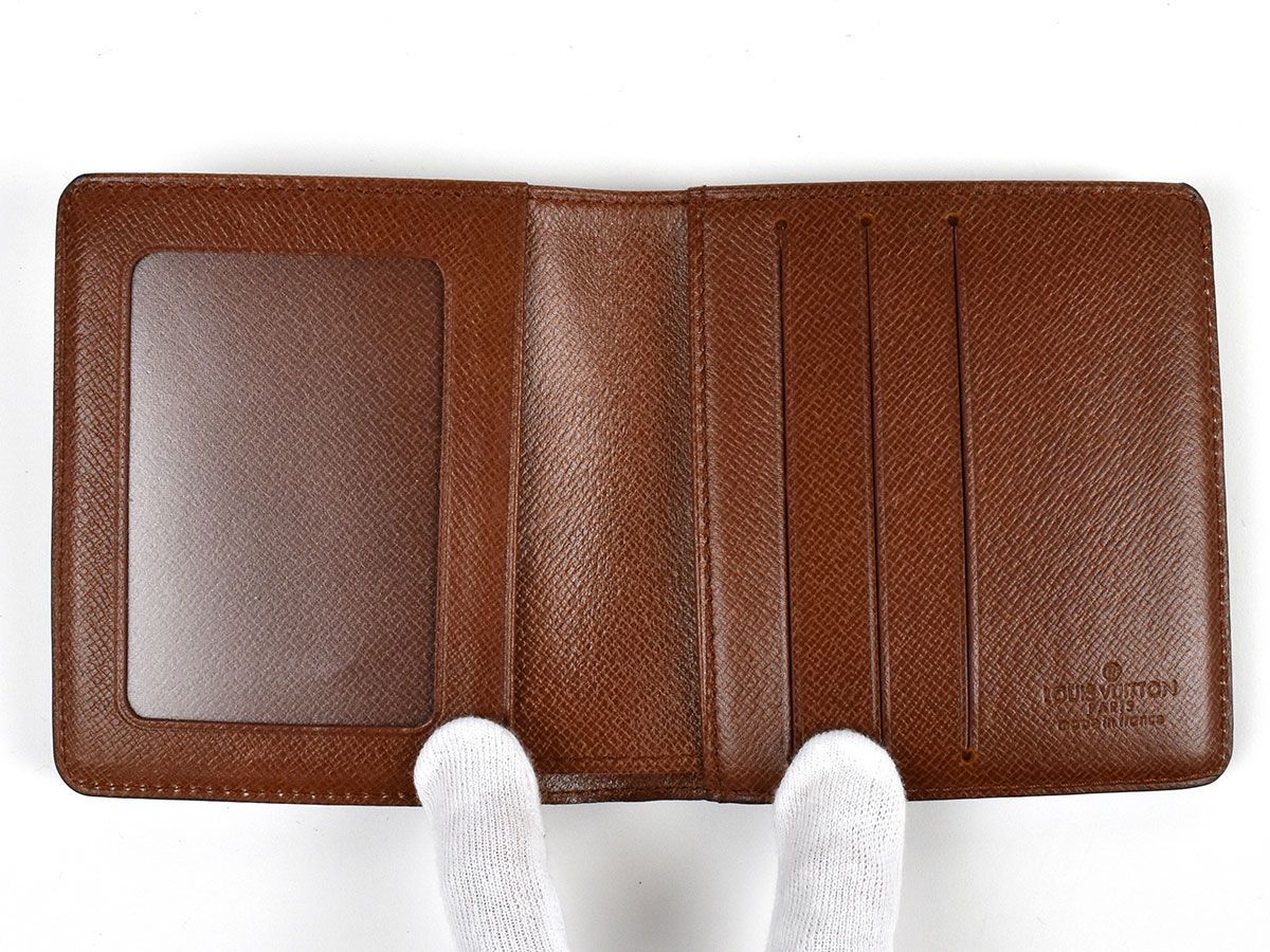133820□美品 LOUIS VUITTON ヴィトン モノグラム ポルトビエカルト