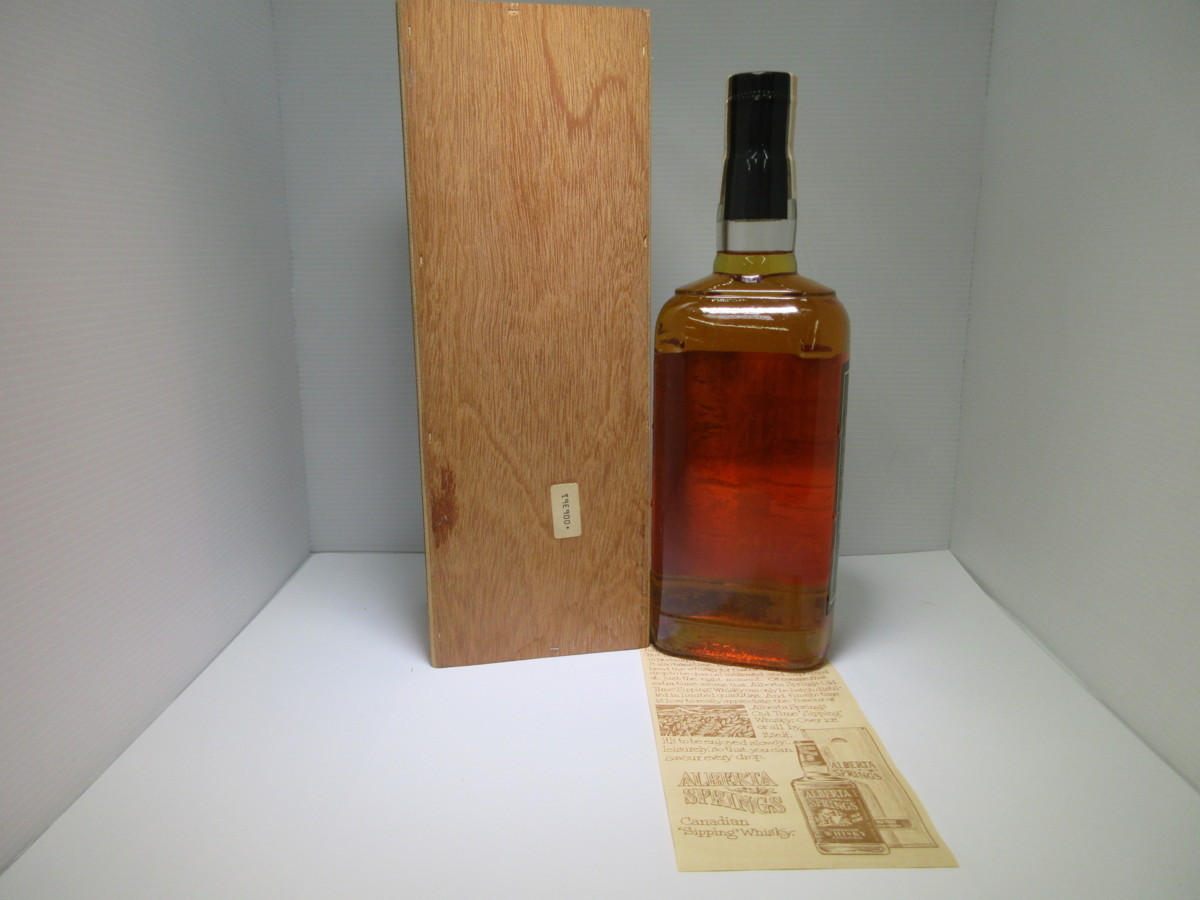 Alberta Springs 1979: Rare Vintage Canadian Whisky | Smooth