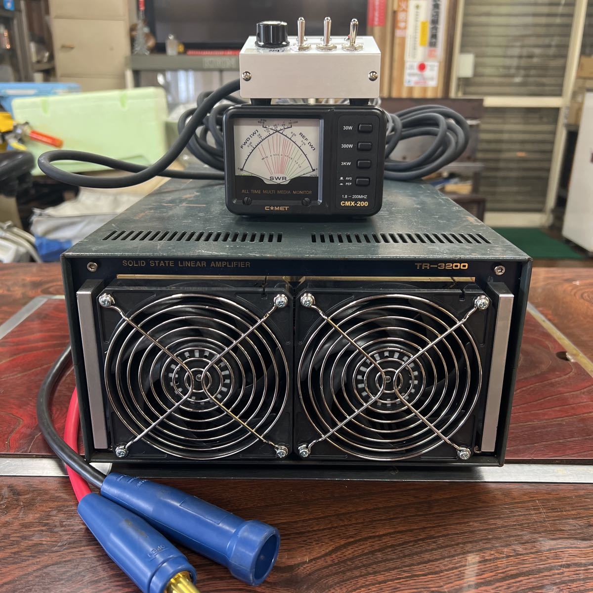 CB無線 イナズマ TR3200 改 28v リニア.アンプ