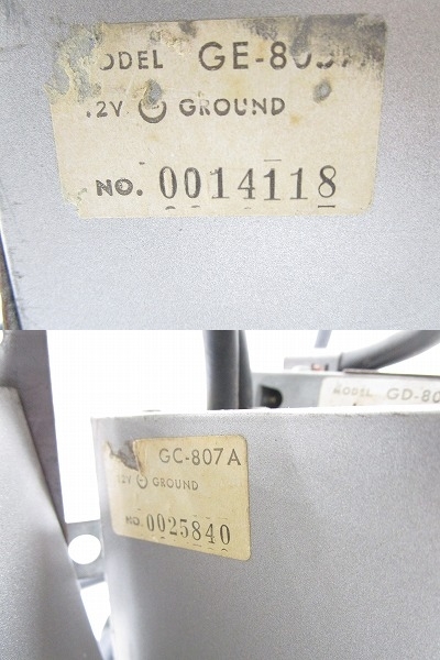 0019　クラリオン　カセットデッキ　チューナー　スピーカー　GD-807A/GA-807A/GE-805A/GC-807A カーステレオ　当時物/C1301【山賊村】　 クラリオン カセットデッキ Clarion PA-886A 現状品 CK199カセットデッキ