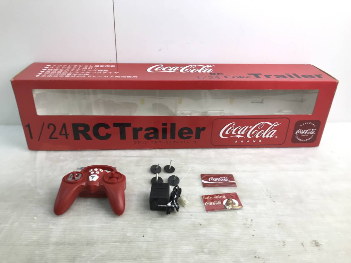 ☆個/CocaCola/RC Trailer/ラジコン コカコーラデザイントレーラー